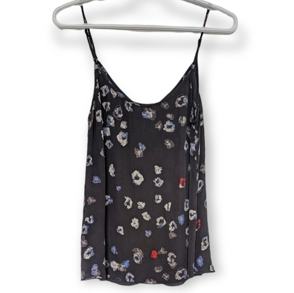 Aritzia babaton 100% silk floral tank size small - Picture 2 of 4